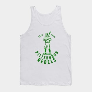 Historic Pittsburgh Rebels Baseball 1912 Tank Top